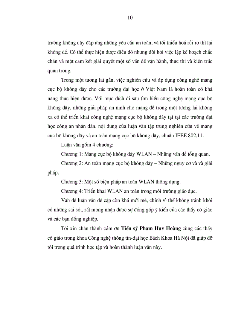 image for page Nghiên cứu vấn đề an toàn mạng cục bộ không dây