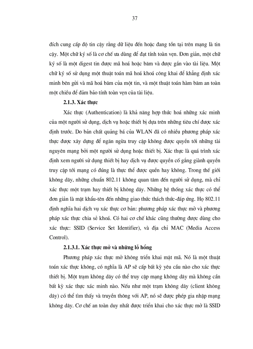 image for page Nghiên cứu vấn đề an toàn mạng cục bộ không dây