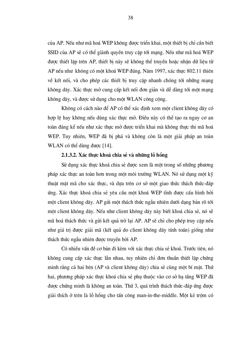image for page Nghiên cứu vấn đề an toàn mạng cục bộ không dây