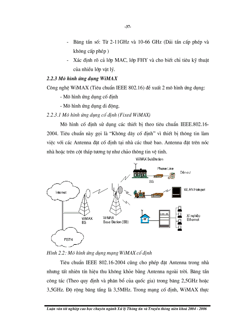 image for page Mạng không dây băng thông rộng Wimax Các vấn đề về công nghệ và triển khai ứng dụng