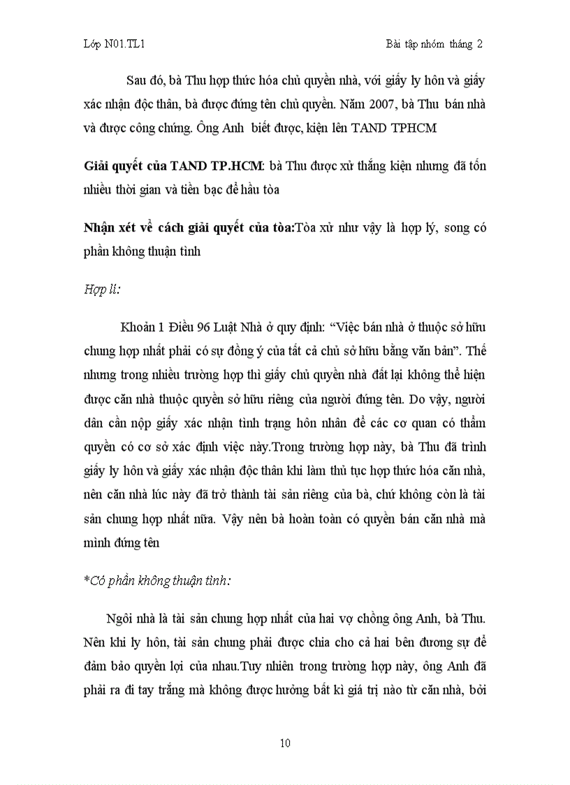 image for page Phân chia tài sản chung hợp nhất của vợ chồng khi ly hôn