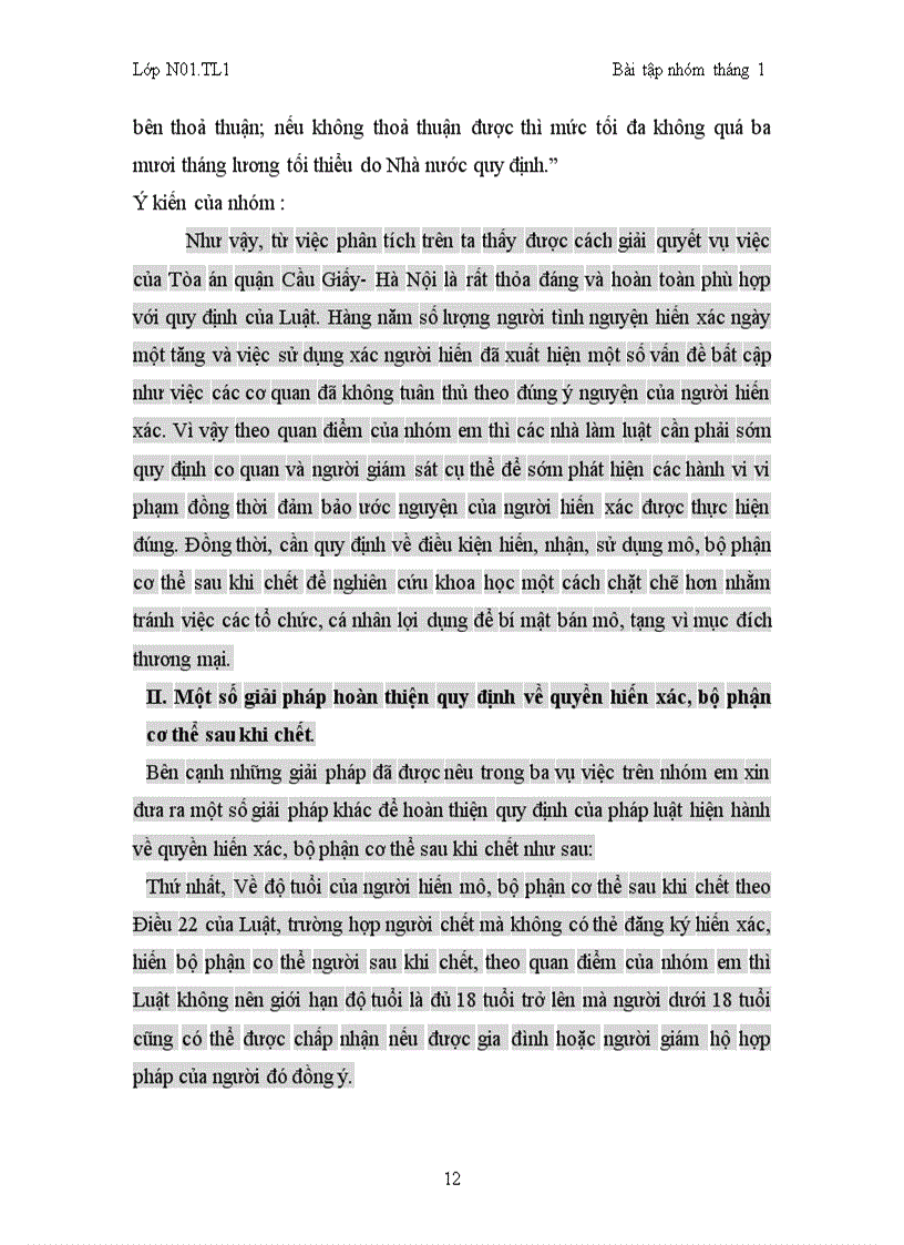 image for page Vấn đề về việc hiến xác hiến bộ phận cơ thể người mà tiêu biểu là Luật Hiến lấy ghép mô bộ phận cơ thể