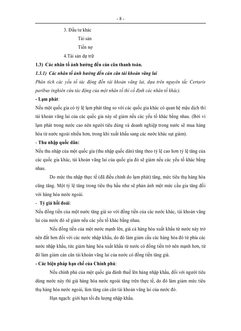 image for page Thực trạng và xu hướng của cán cân thanh toán của Việt Nam