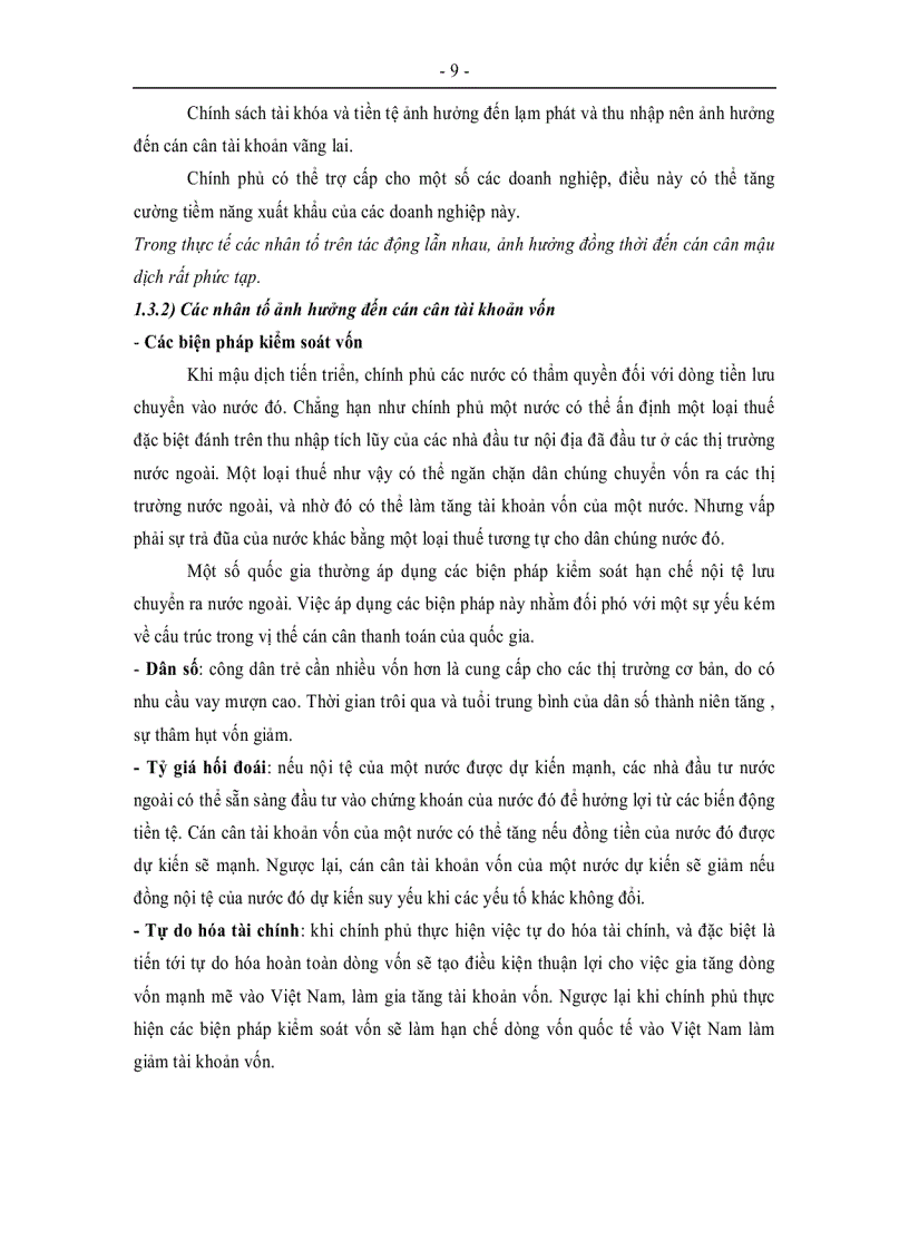 image for page Thực trạng và xu hướng của cán cân thanh toán của Việt Nam