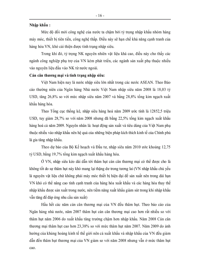 image for page Thực trạng và xu hướng của cán cân thanh toán của Việt Nam