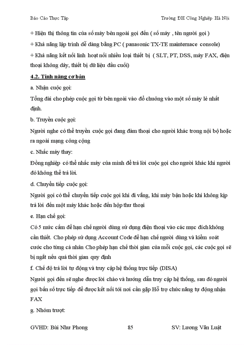 image for page Tổng đài cơ quan PABX