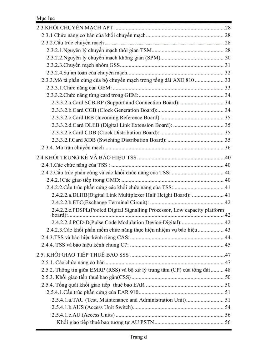 image for page Tìm hiểu phần cứng và vấn đề điều hành bảo dưỡng tổng đài AXE 810
