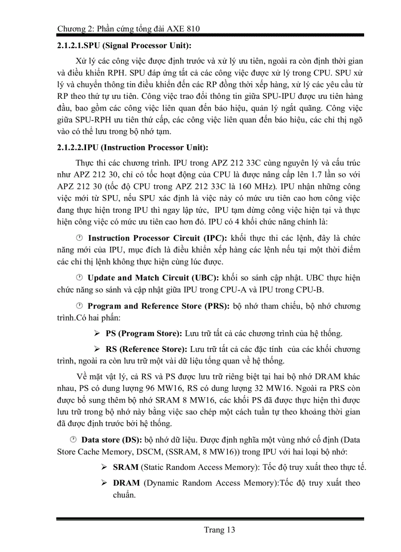 image for page Tìm hiểu phần cứng và vấn đề điều hành bảo dưỡng tổng đài AXE 810