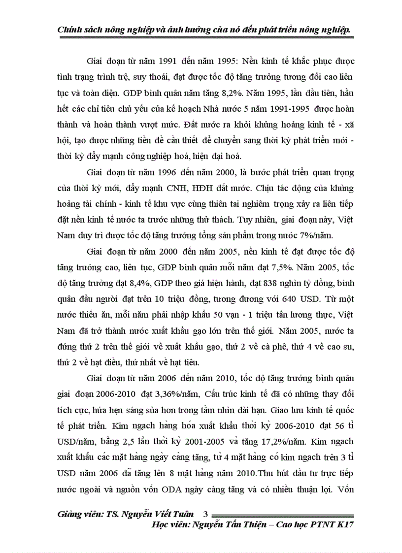 image for page Chính sách nông nghiệp và ảnh hưởng của nó trong phát triển nông thôn