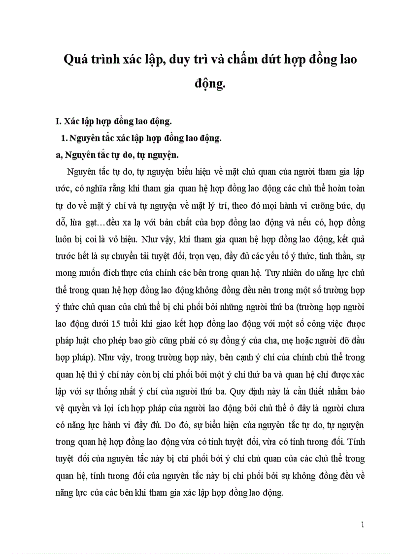 image for page Quá trình xác lập hợp đồng lao động