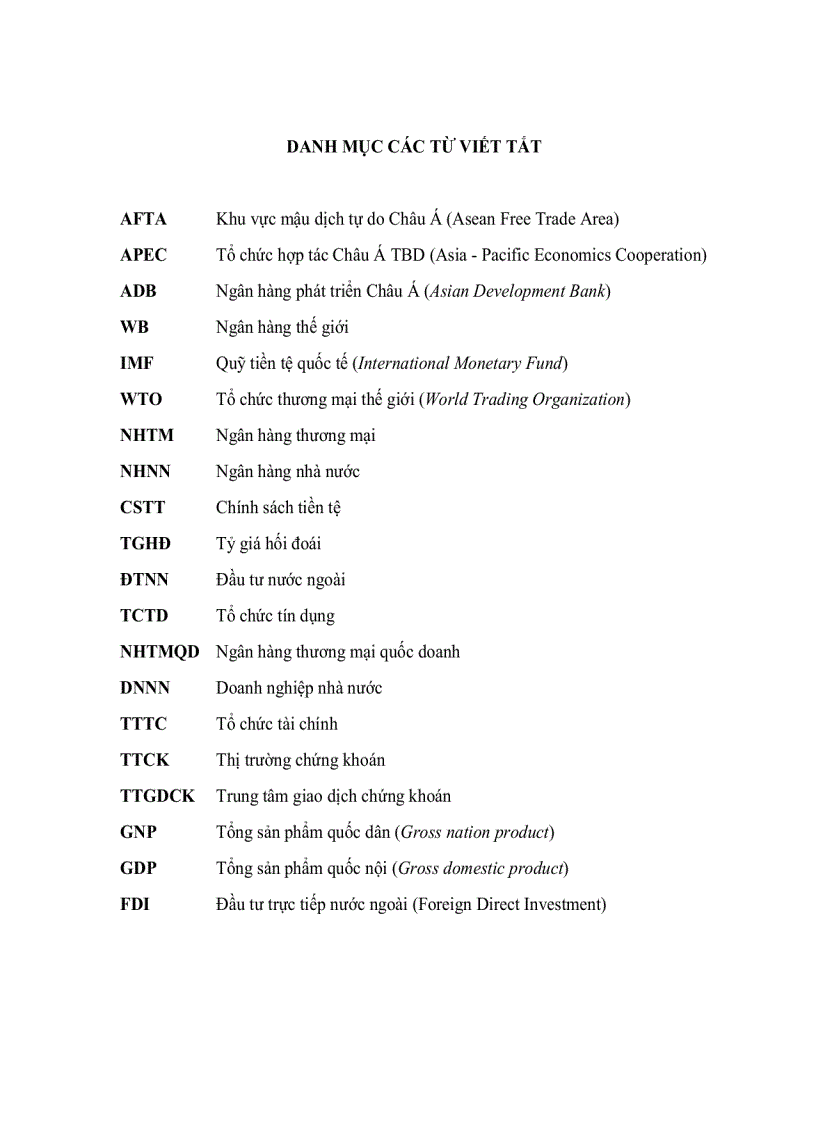 image for page Các giải pháp kiểm soát an ninh tài chính trong tiến trình tự do hóa tài chính của Việt Nam