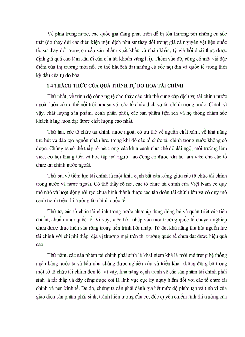 image for page Các giải pháp kiểm soát an ninh tài chính trong tiến trình tự do hóa tài chính của Việt Nam