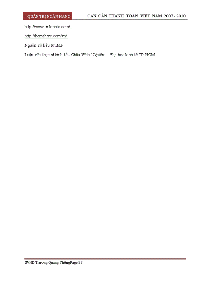 image for page Cán cân thanh toán việt nam 2007 2010