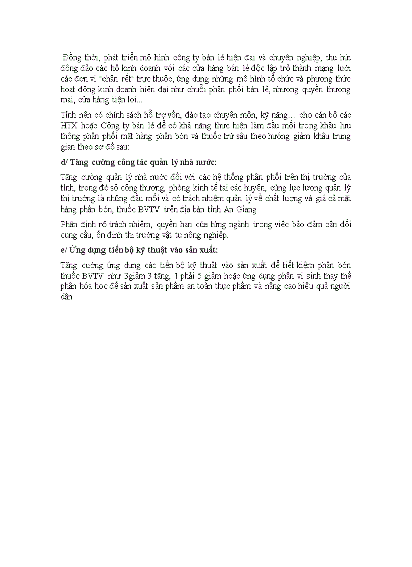 image for page Giải pháp ổn định thị trường phân bón và thuốc bảo vệ thực vật tỉnh an giang