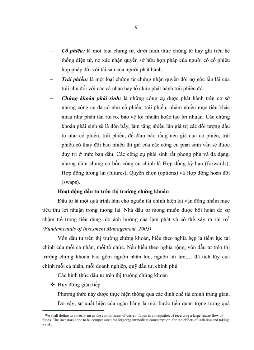 image for page Phân ti ch ca c yê u tô chi phô i hoa t đô ng cu a nha đâ u tư trên thi trươ ng chư ng khoa n Viê t Nam