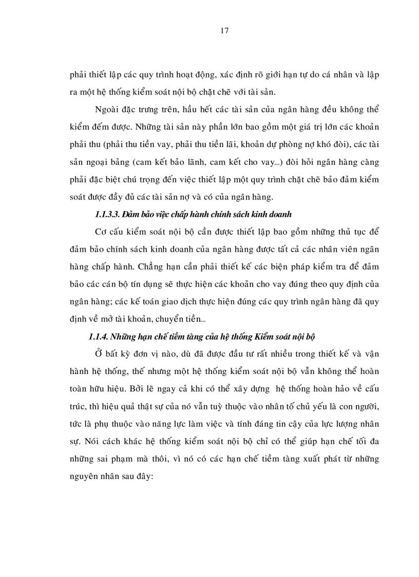 image for page Giải pháp hoàn thiện hệ thống kiểm soát nội bộ kiểm soát nội bộ tại ngân hàng công thương Việt Nam