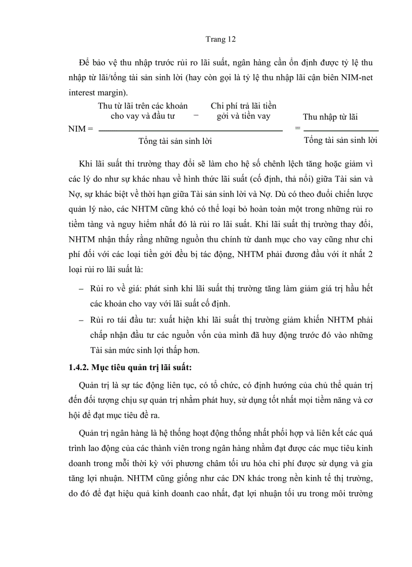 image for page Phương pháp xác định lãi xuất cho vay qua đánh giá tín dụng Doanh nghiệp tại Ngân hàng Thương mại Việt Nam