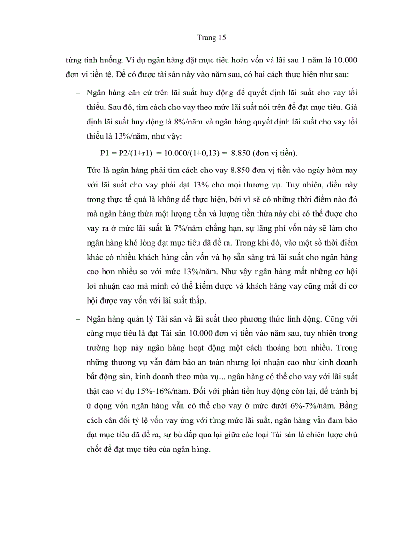 image for page Phương pháp xác định lãi xuất cho vay qua đánh giá tín dụng Doanh nghiệp tại Ngân hàng Thương mại Việt Nam