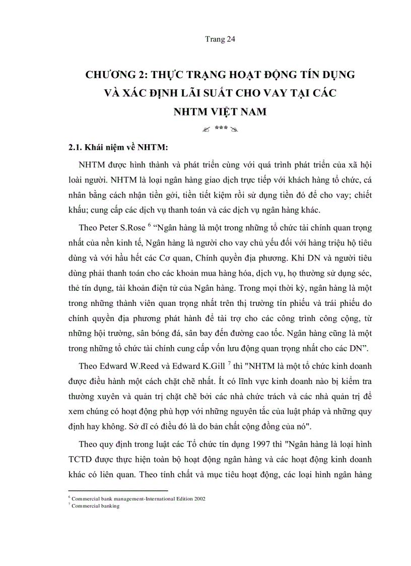 image for page Phương pháp xác định lãi xuất cho vay qua đánh giá tín dụng Doanh nghiệp tại Ngân hàng Thương mại Việt Nam