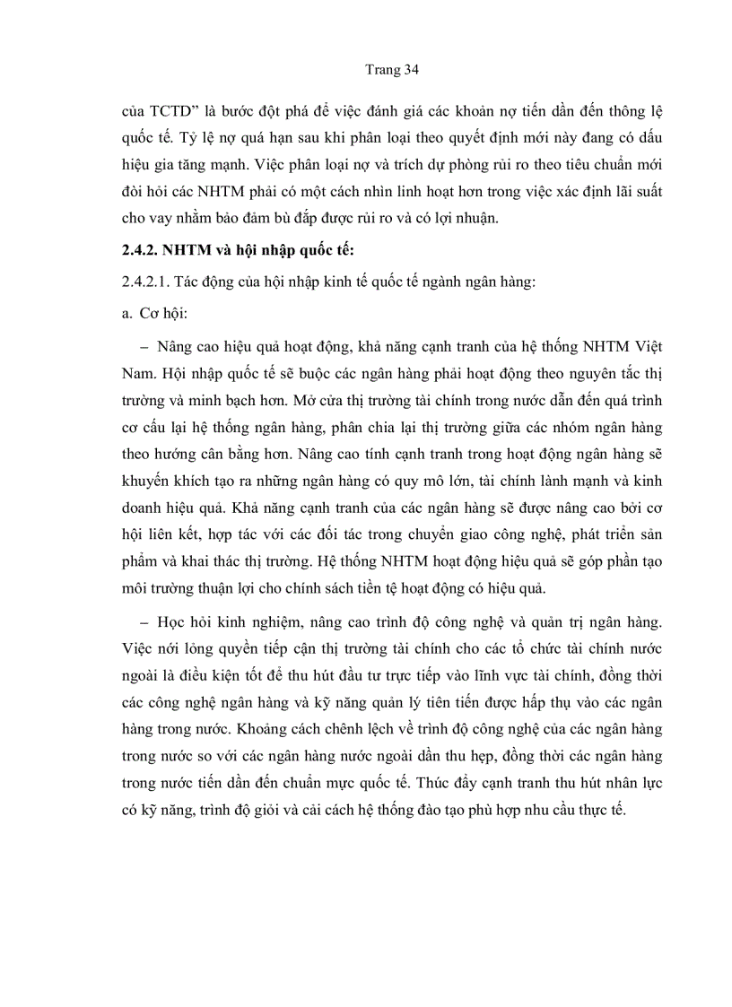 image for page Phương pháp xác định lãi xuất cho vay qua đánh giá tín dụng Doanh nghiệp tại Ngân hàng Thương mại Việt Nam