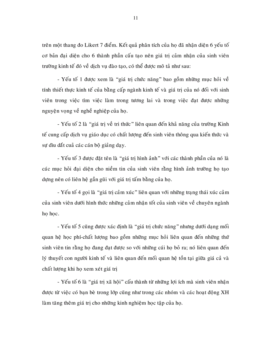 image for page Cảm nhận của sinh sinh về chất lượng dịch vu đào tạo của khoa kinh tế Trường ĐH Thủy Sản