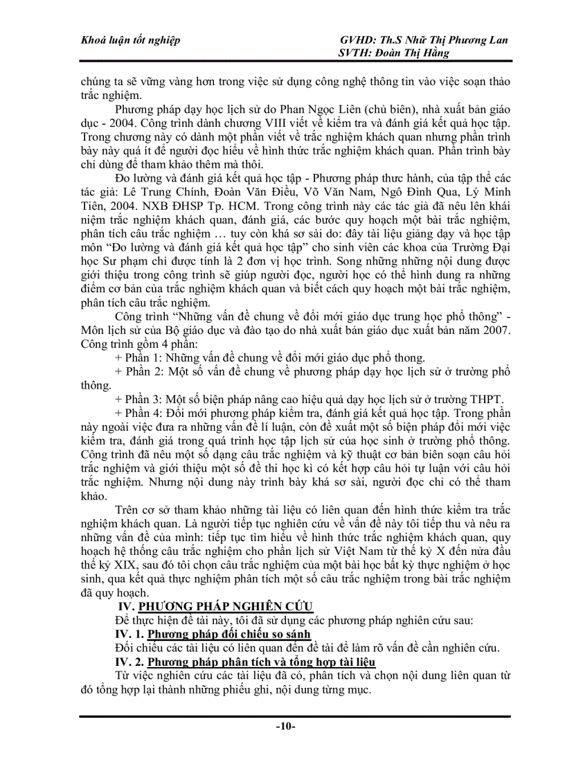 image for page Biên soạn và sử dụng hệ thống câu trắc nghiệm khách quan môn lịch sử nhằm góp phần nâng cao hiệu quả kiểm tra đánh giá trong dạy học lịch sử ở trường phổ thông