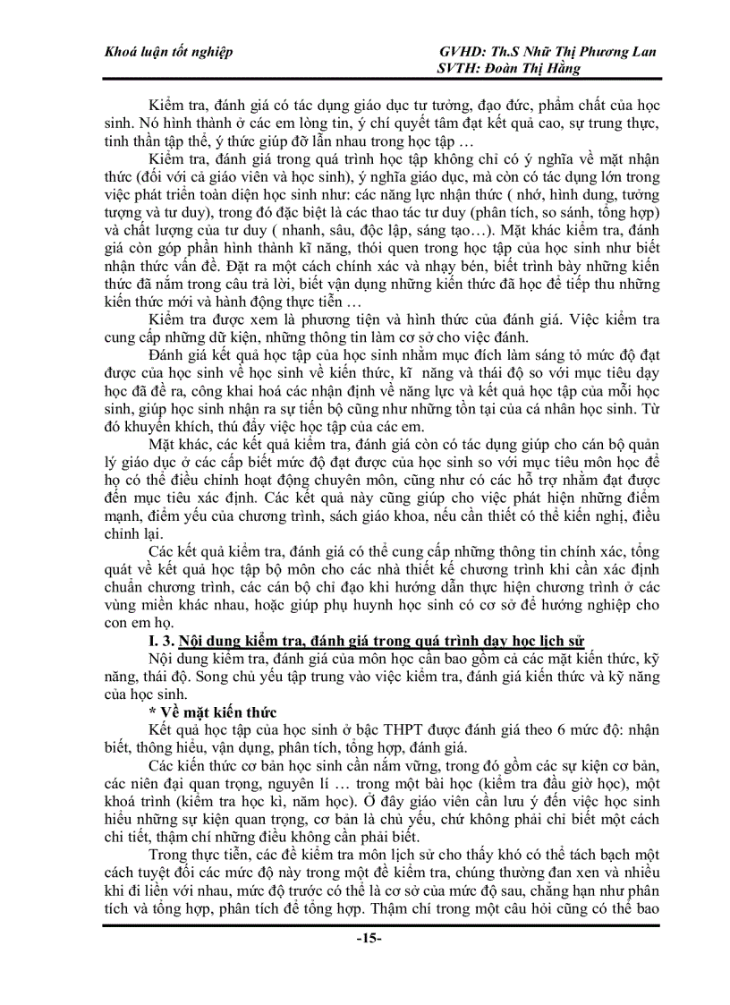 image for page Biên soạn và sử dụng hệ thống câu trắc nghiệm khách quan môn lịch sử nhằm góp phần nâng cao hiệu quả kiểm tra đánh giá trong dạy học lịch sử ở trường phổ thông