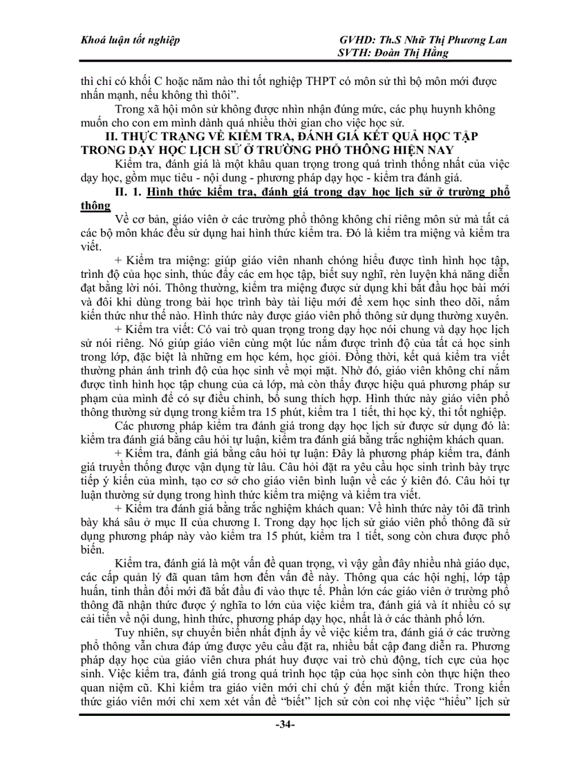 image for page Biên soạn và sử dụng hệ thống câu trắc nghiệm khách quan môn lịch sử nhằm góp phần nâng cao hiệu quả kiểm tra đánh giá trong dạy học lịch sử ở trường phổ thông