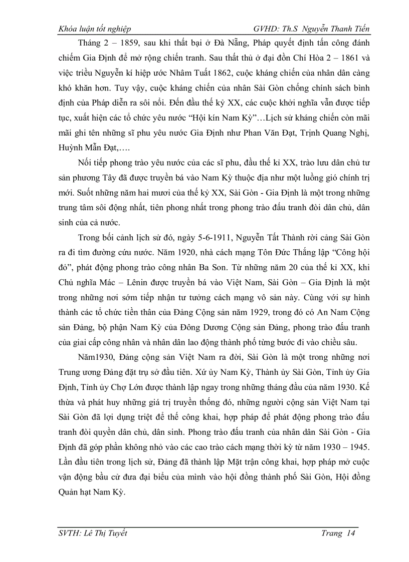 image for page Tìm hiểu phong trào đấu tranh của học sinh sinh viên ở sài gòn gia định 1965 1968