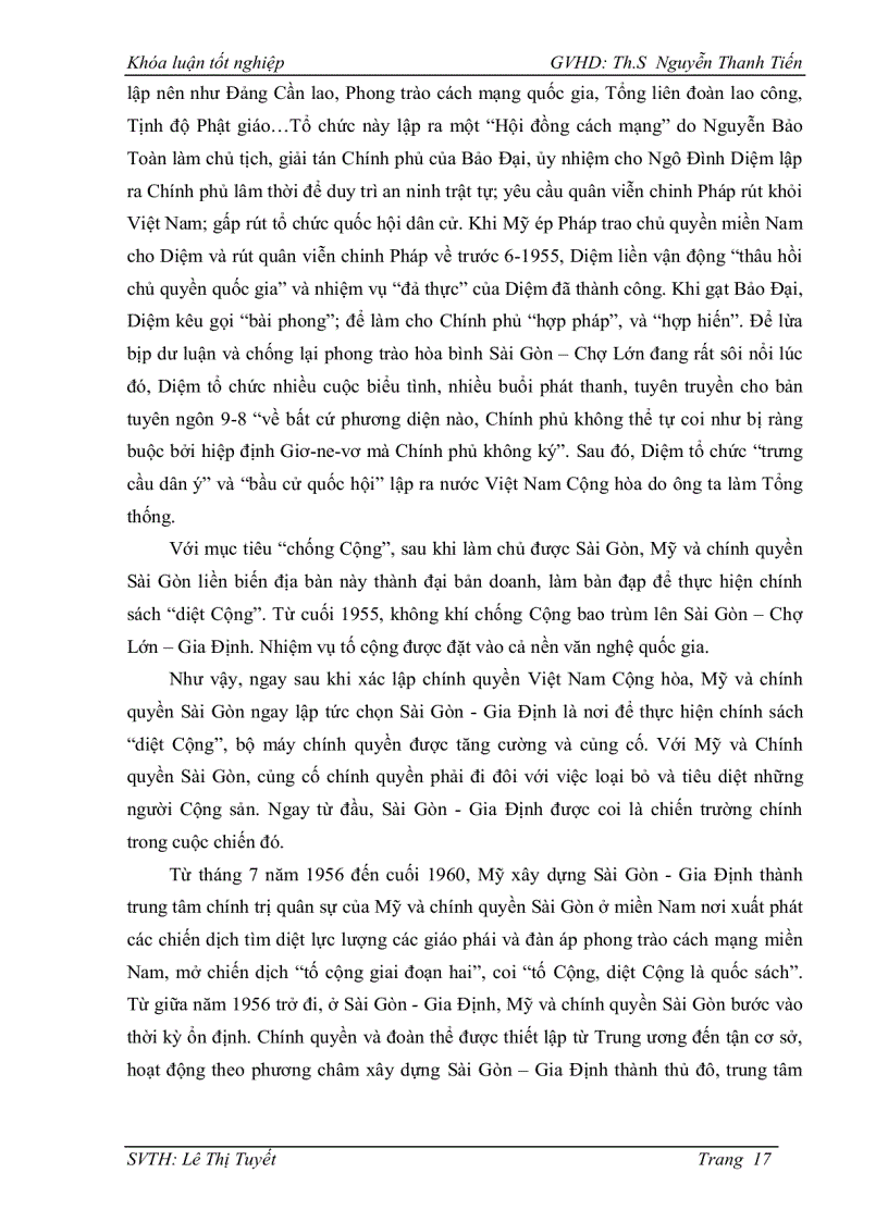 image for page Tìm hiểu phong trào đấu tranh của học sinh sinh viên ở sài gòn gia định 1965 1968