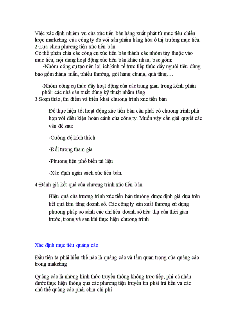 image for page MarketingLựa chọn một nhãn hiệu sản phẩm đang kinh doanh trên thị trường Việt Nam Phân tích hoạt động quảng cáo và xúc tiến bán hàng của công ti đối với nhãn hiệu sản phẩm đó