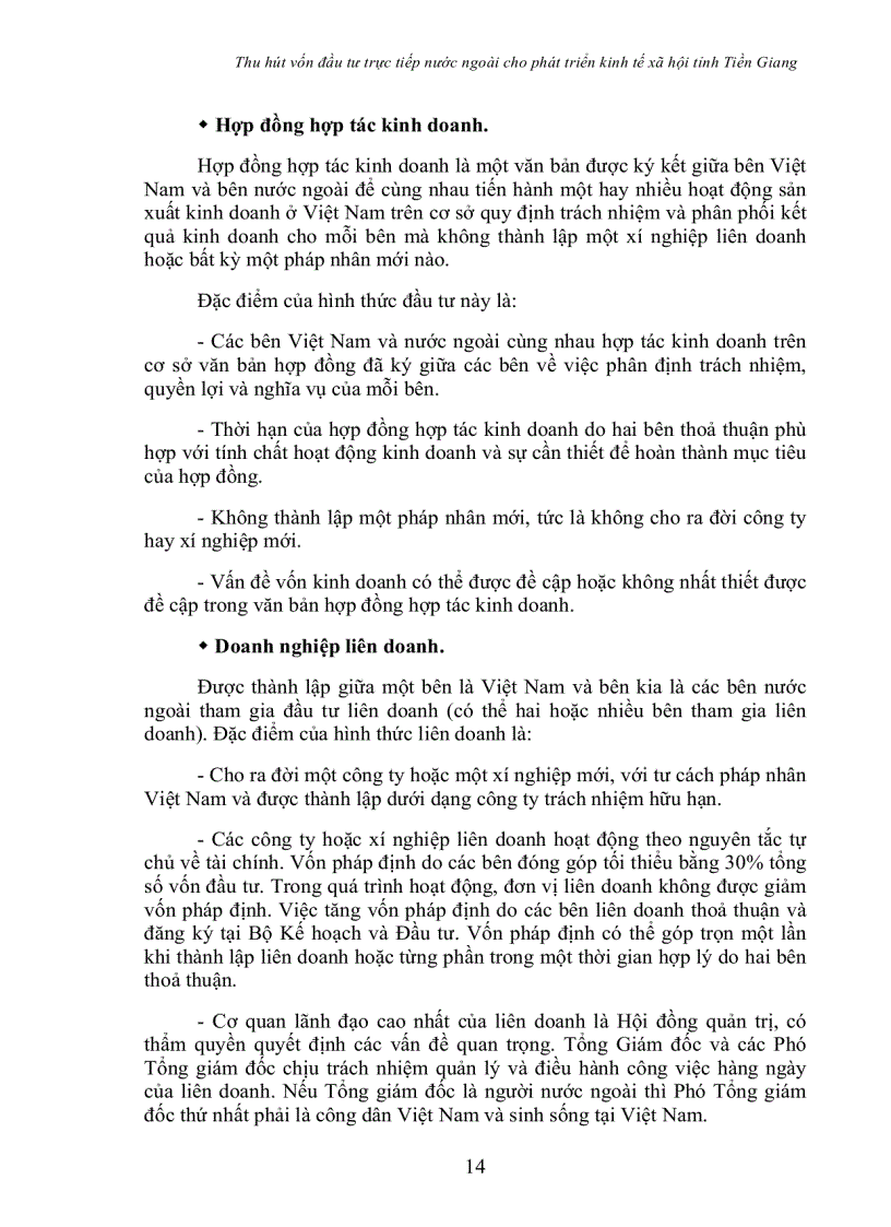 image for page Thu hút vốn đầu tư trực tiếp nước ngoài cho phát triển kinh tế xã hội cho tỉnh Tiền Giang