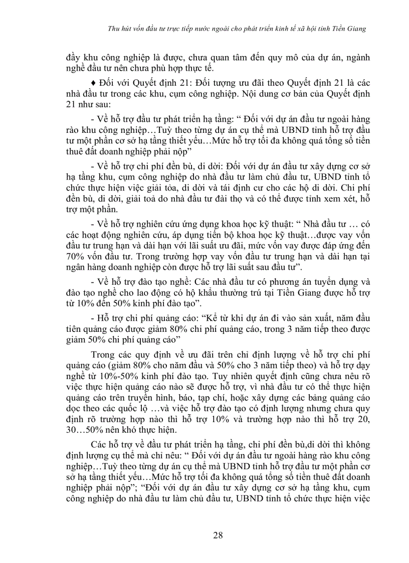 image for page Thu hút vốn đầu tư trực tiếp nước ngoài cho phát triển kinh tế xã hội cho tỉnh Tiền Giang