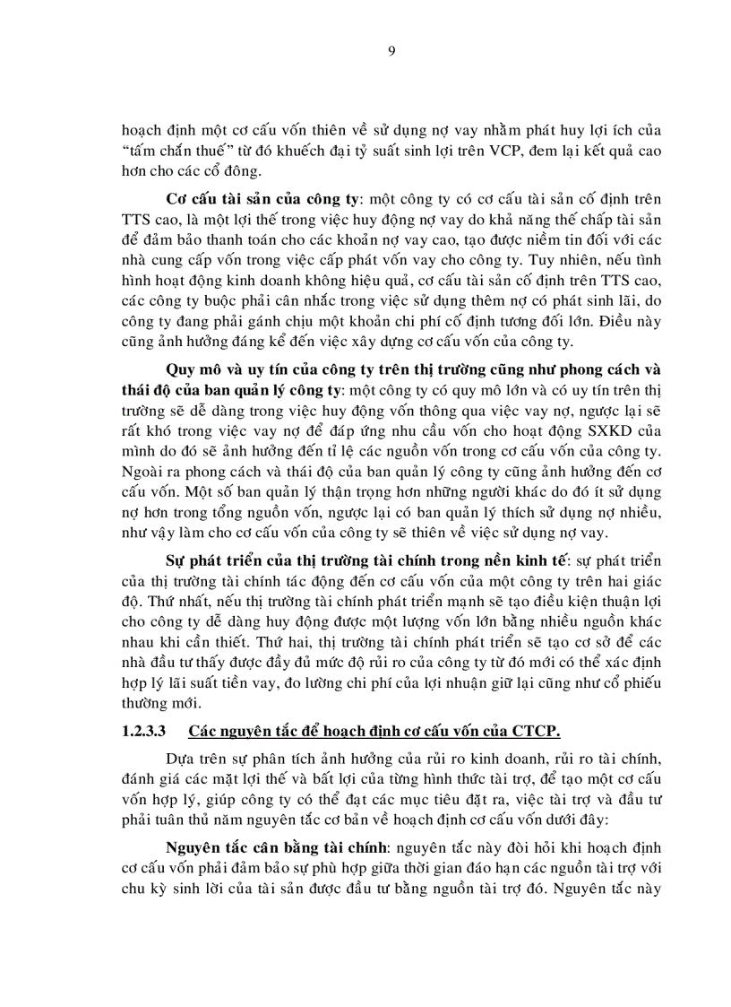 image for page Xây dựng cơ cấu vốn cho các Công ty Cổ phần niêm yết trên thị trường chứng khoán Việt Nam