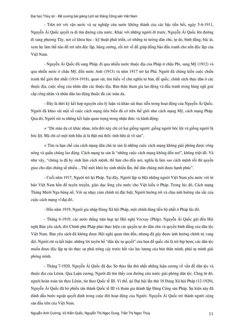 image for page Bài giảng lịch sử đảng cộng sản việt nam