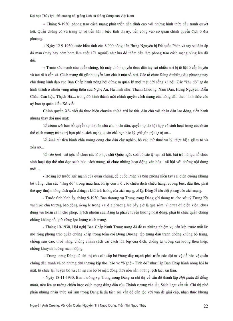 image for page Bài giảng lịch sử đảng cộng sản việt nam