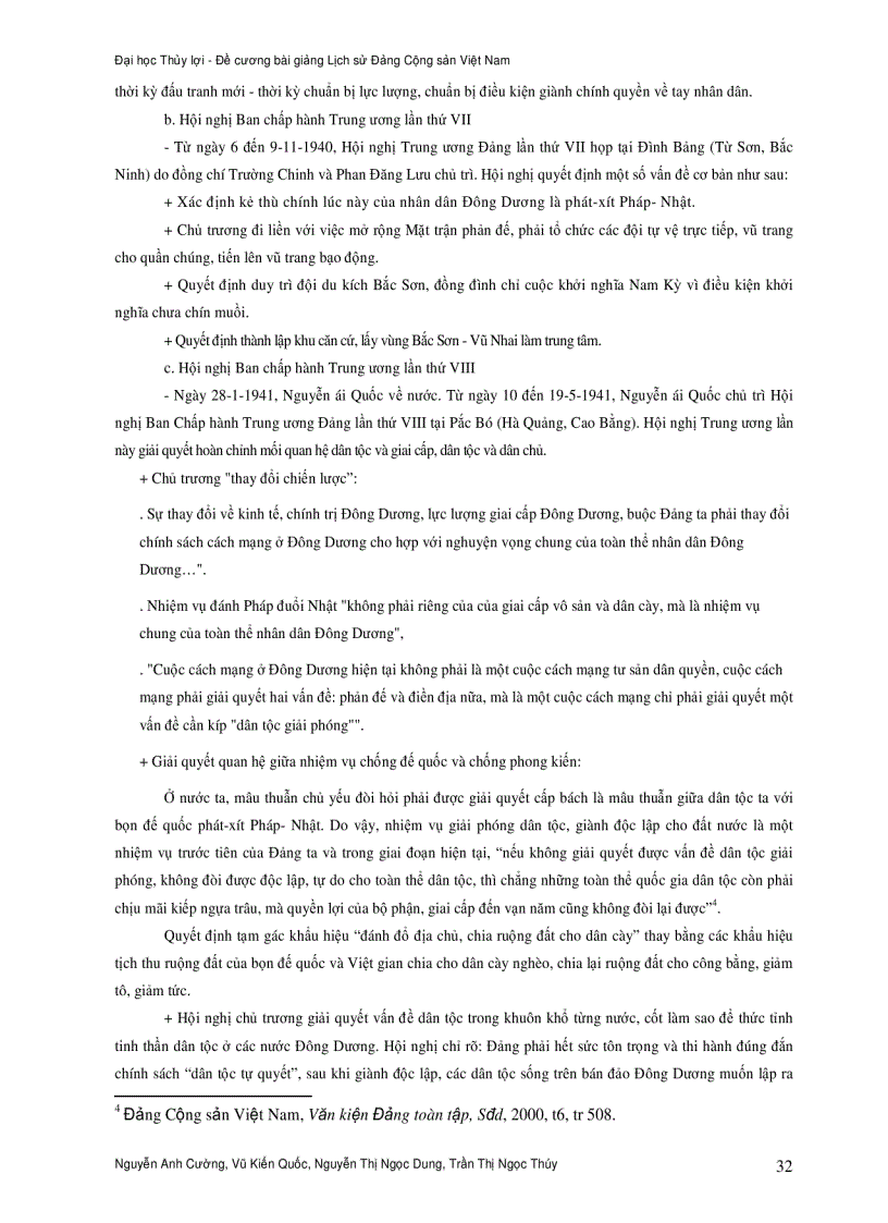 image for page Bài giảng lịch sử đảng cộng sản việt nam