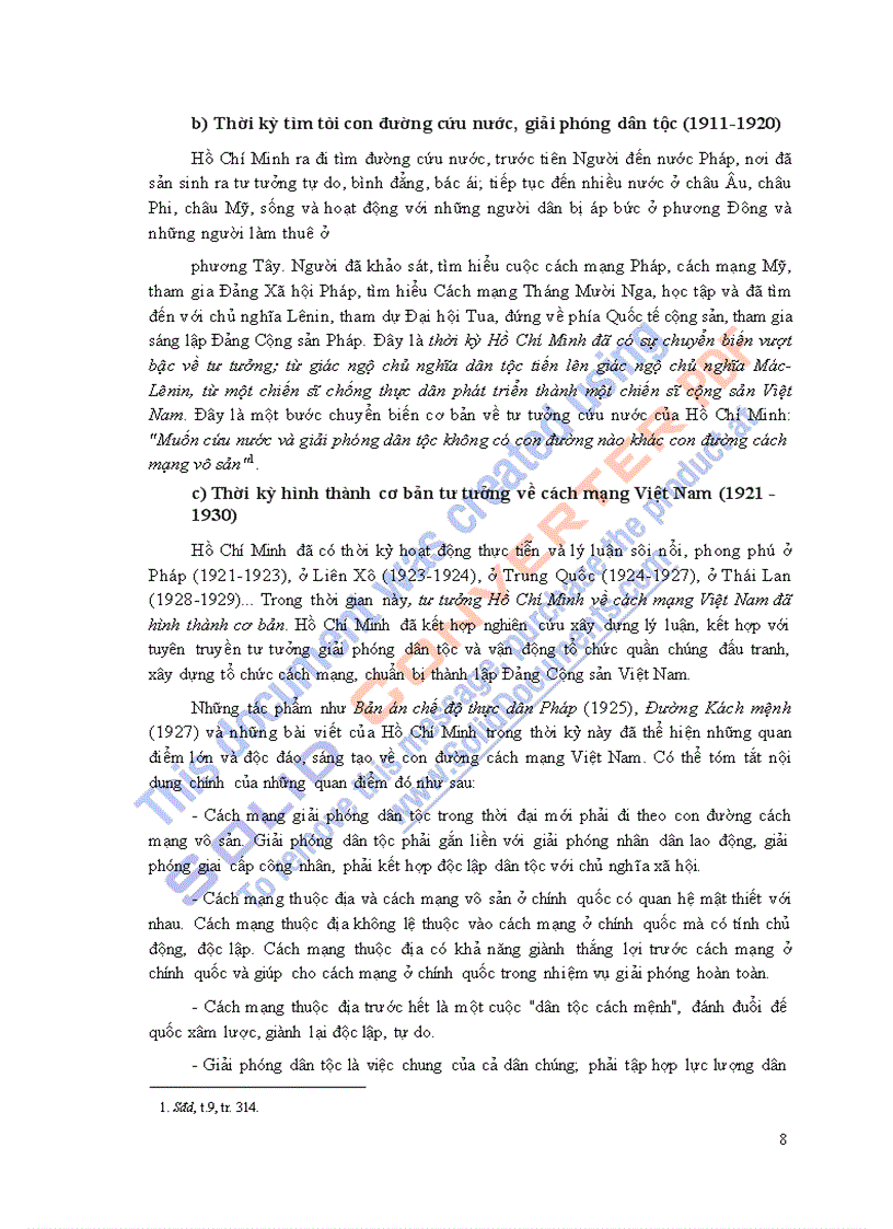 image for page Giáo trình Tư tưởng Hồ Chí Minh Dùng trong các trường đại học cao đẳng