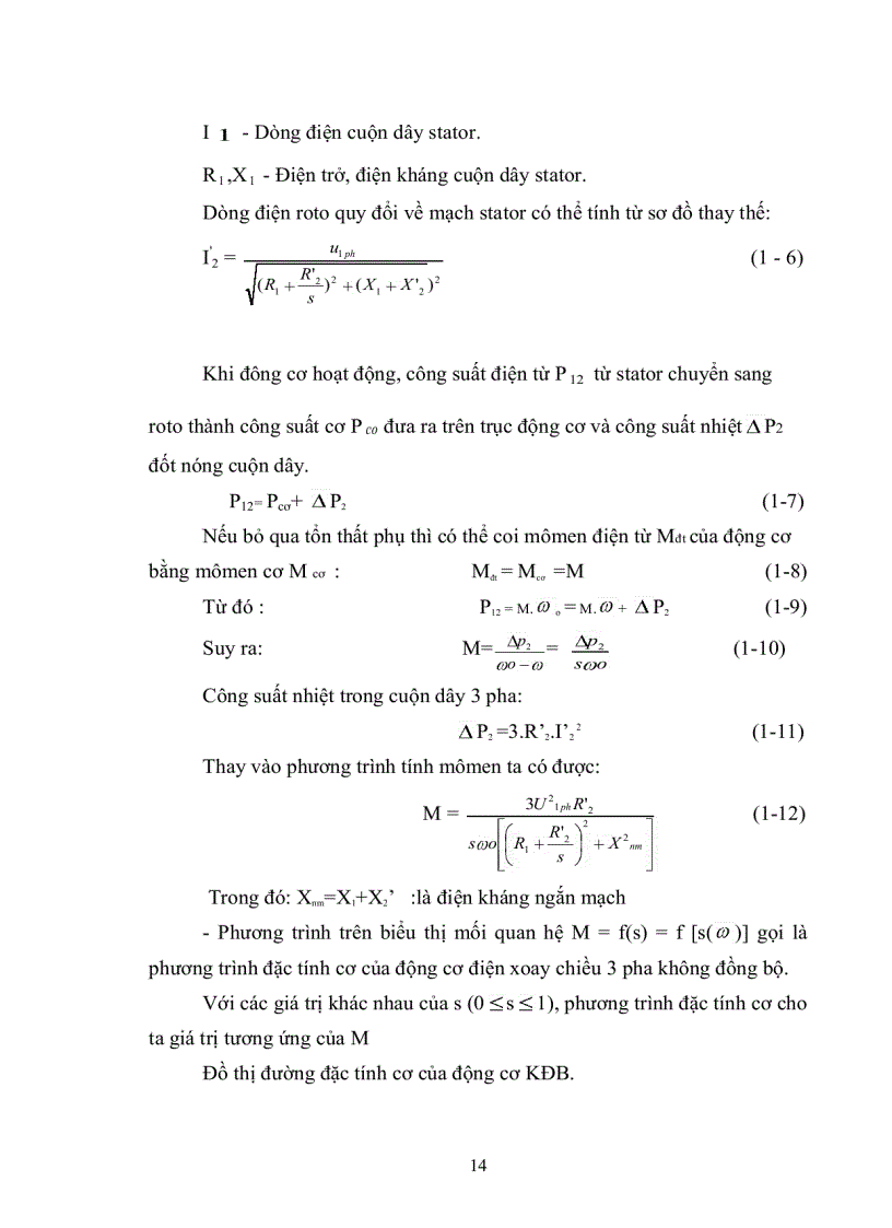 image for page Nghiên cứu tổng quan hệ truyền động điện xoay chiều 3 pha Đi sâu thiết kế chế tạo bộ nghịch nguồn áp 3 pha công suất nhỏ