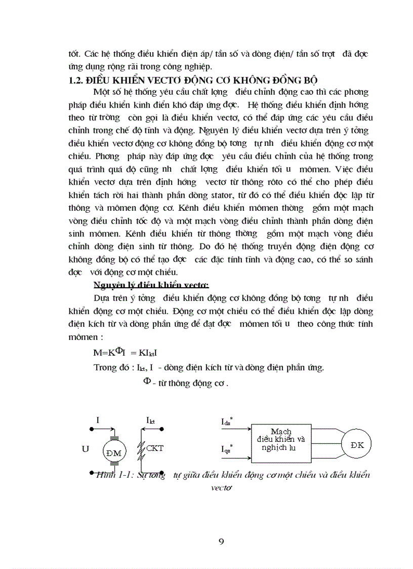 image for page Nghiên cứu tổng quan về hệ truyền động xoay chiều ba pha đi sâu xây dựng bộ ước lượng tốc độ động cơ phục vụ điều khiển sensor less