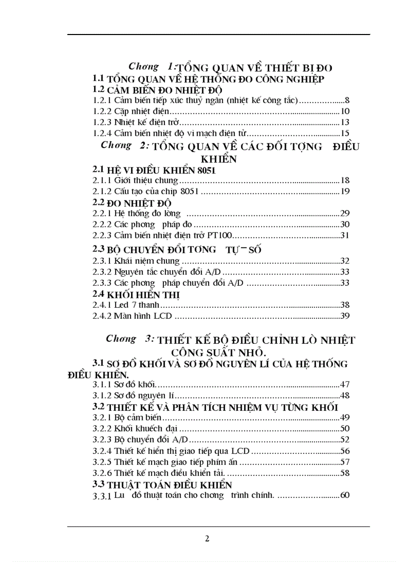 image for page Nghiên cứu thiết bị cảm biến nhiệt Thiết kế bộ điều chỉnh nhiệt độ lò nhiệt công suất nhỏ