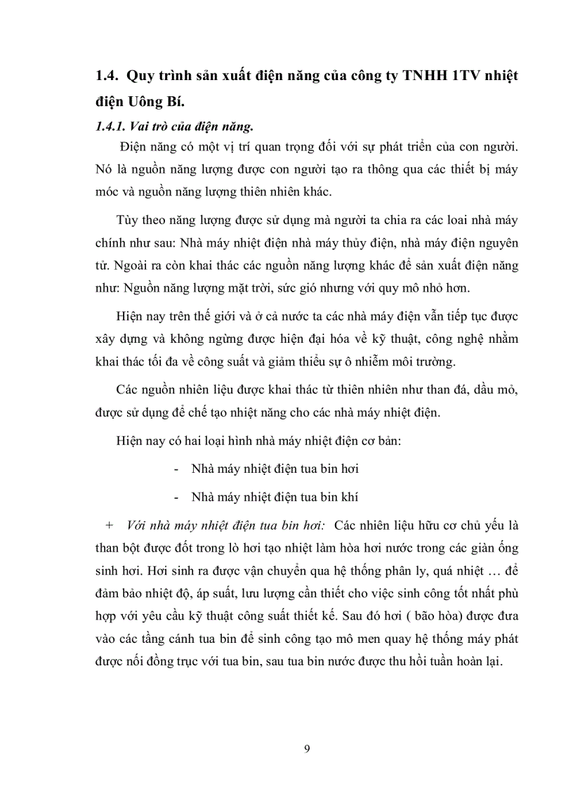 image for page Tìm hiểu về nhà máy nhiệt điện Uông Bí 2 đi sâu nghiên cứu bộ tự động điều chỉnh điện áp cho máy phát