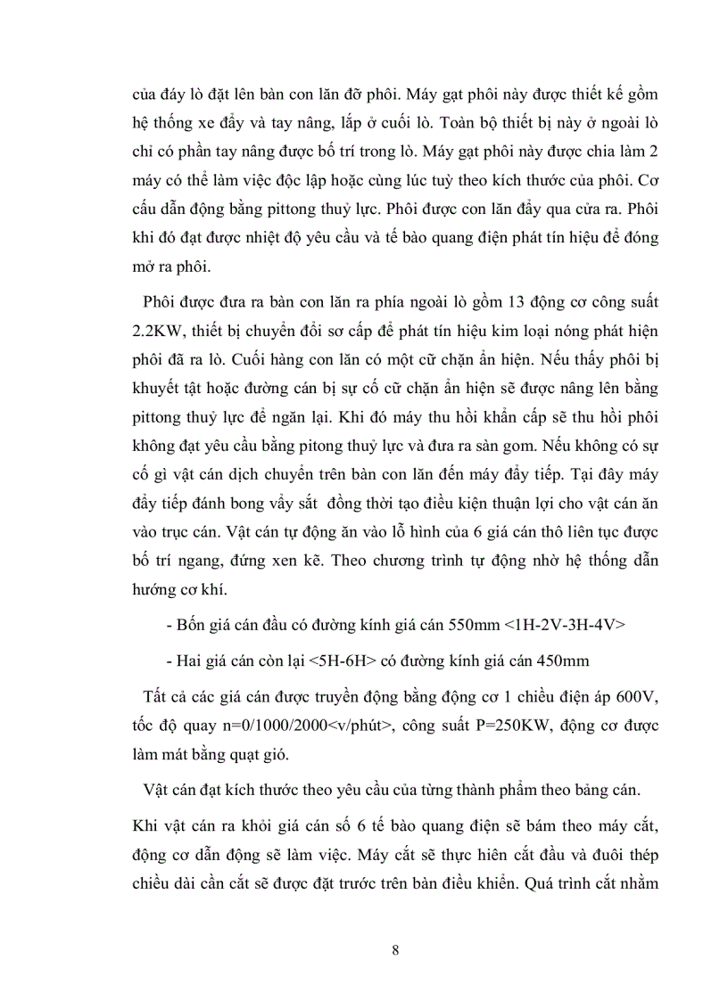 image for page Nghiên cứu thiết kế tự động hoá cho dây chuyền cán nóng liên tục của nhà máy cán thép