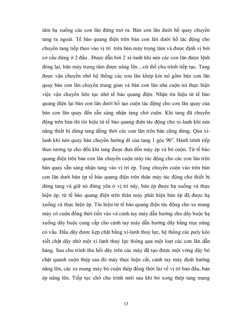 image for page Nghiên cứu thiết kế tự động hoá cho dây chuyền cán nóng liên tục của nhà máy cán thép