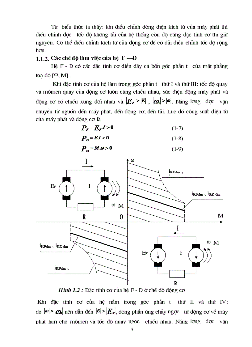 image for page Phân tích một số hệ truyền động điện một chiều ứng dụng trong công nghiệp Đi sâu nghiên cứu xác định vùng điều chỉnh hệ số P I D của các bộ điều khiển