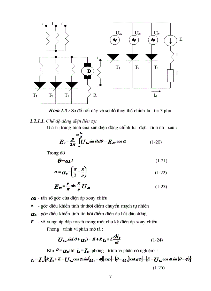 image for page Phân tích một số hệ truyền động điện một chiều ứng dụng trong công nghiệp Đi sâu nghiên cứu xác định vùng điều chỉnh hệ số P I D của các bộ điều khiển