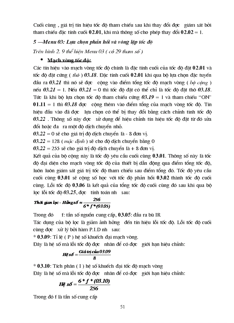 image for page Phân tích một số hệ truyền động điện một chiều ứng dụng trong công nghiệp Đi sâu nghiên cứu xác định vùng điều chỉnh hệ số P I D của các bộ điều khiển