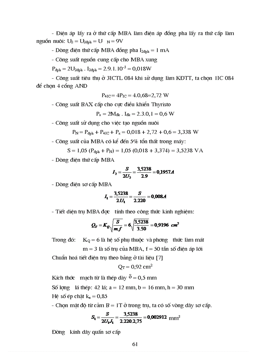 image for page Tìm hiểu và thiết kế mạch điều khiển bộ điều áp xoay chiều lọc bụi tĩnh điện công đoạn nghiền xi măng Công ty Xi măng Hải Phòng