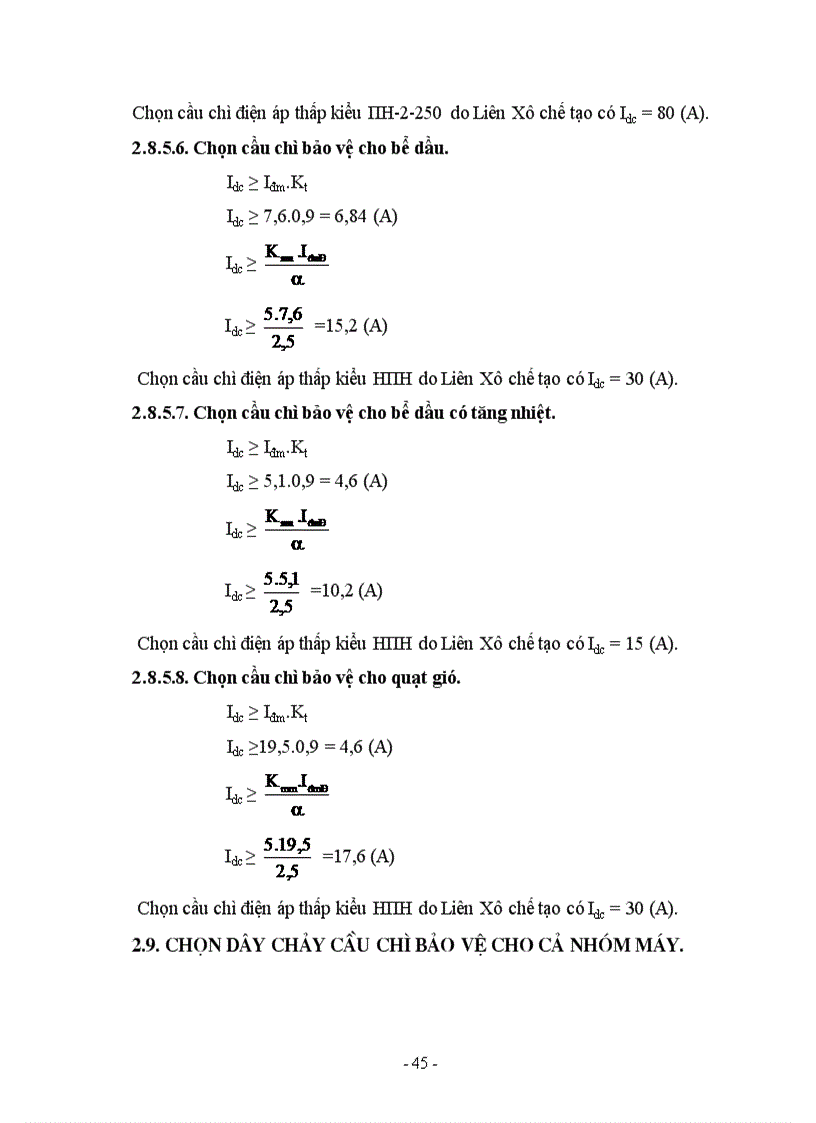 image for page Thiết kế cung cấp điện cho phân xưởng sửa chữa cơ khí