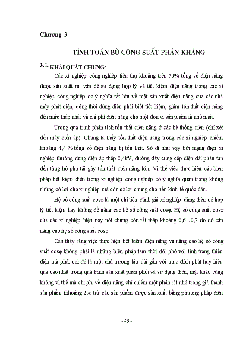 image for page Thiết kế cung cấp điện cho phân xưởng sửa chữa cơ khí